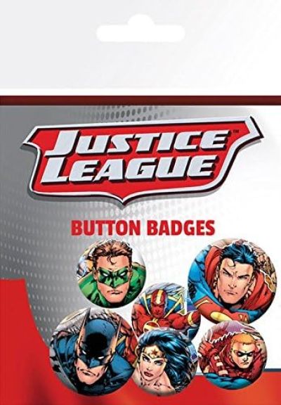 GB Eye Mix Pins Spille Button Badges DC Comics Justice League
