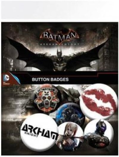GB Eye Mix Pins Spille Button Badges DC Comics Batman Arkham Knight