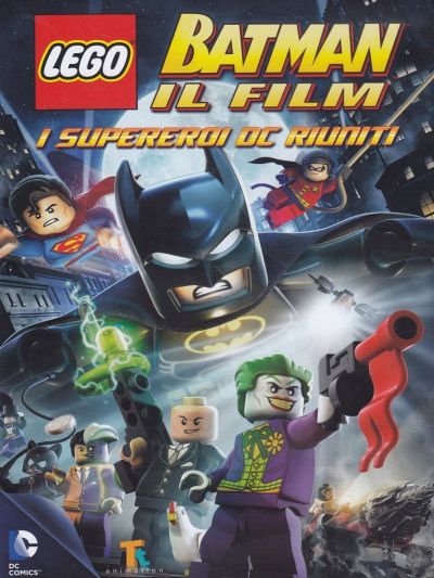 Lego Batman DVD Il Film I Supereroi DC Riuniti A2013 APERTO