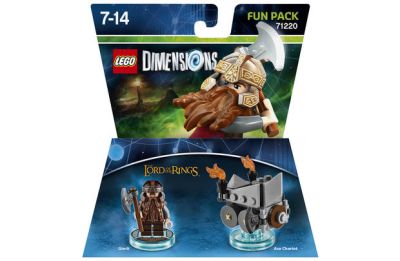 Lego The Lord of The Ring 71220 Dimensions Gimli & Axe Chariot A2015
