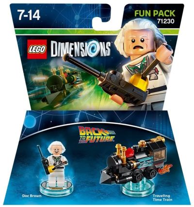 Lego Back to the Future 71230 Dimensions Doc Brown & Traveling Time Train A2016