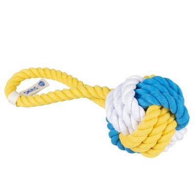 The Smurfs DUVO 13608 Smurfette rope ball with loop 28cm