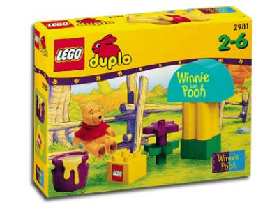 Lego Duplo 2981 Disney Winnie the Pooh A1999 Scatola non perfetta