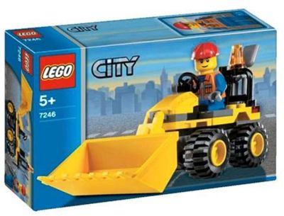 Lego City 7246 Mini Digger A2005 Box non Perfetto