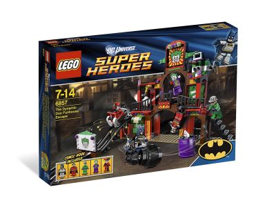 Lego DC Comics Super Heroes 6857 The Dynamic Duo Funhouse Escape A2012