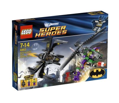 Lego DC Comics Super Heroes 6863 Batwing  Battle Over Gotham City A2012