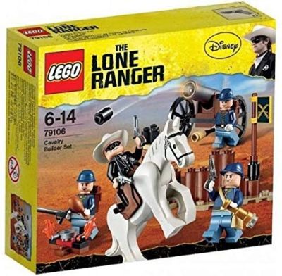 Lego Disney The Lone Ranger 79106 Cavalry Builder Set A2013 SCATOLA NON PERFETTA