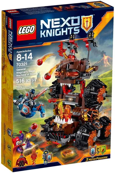 Lego Nexo Knights 70321 General Magmar's Siege Machine of Doom A2016