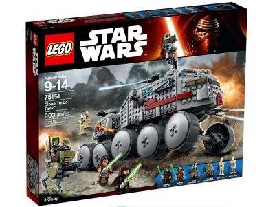 Lego Star Wars 75151 Clone Turbo Tank A2016 SCATOLA ROVINATA