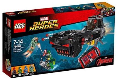 Lego Marvel Super Heros 76048 Iron Skull Sub Attack A2016
