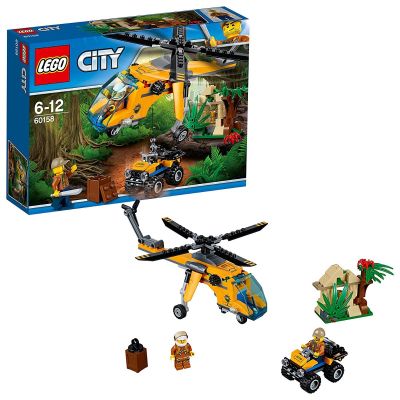 Lego City 60158 Jungle Cargo Helicopter A2017 