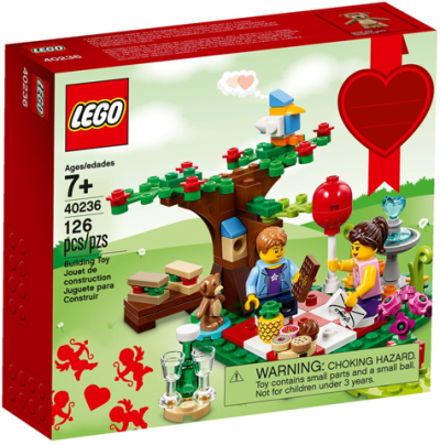 Lego Stagionale 40236 Picnic Romantico di San Valentino A2017