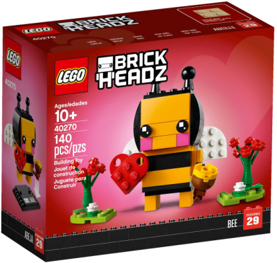 Lego Brick Headx Stagionale 40270 Bee Ape A2018