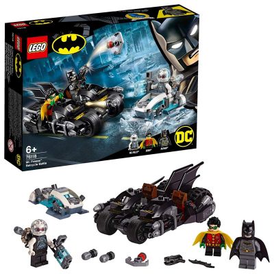Lego DC Comics Super Heroes 76118 Mr. Freeze Batcycle Battle A2019