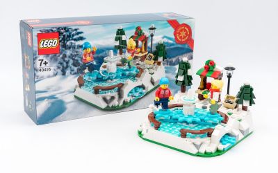 Lego Stagionale 40416 Ice Skating Rink Christmas Promo A2020