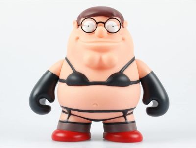 Kidrobot Vinyl - Family Guy Griffin Intimate Medium Figure Black