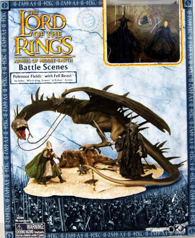 Play Along The Lord of the Ring Battle Scenes Pelennor Fields with Fell Beast
