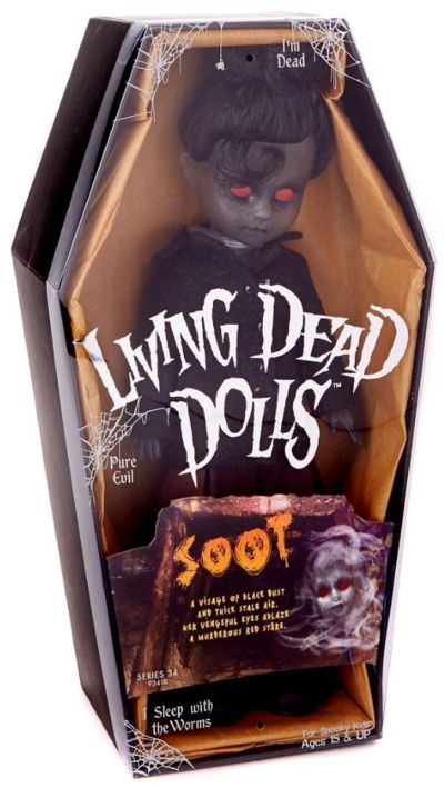 MEZCO - LDD Living Dead Dolls - S34 - Soot