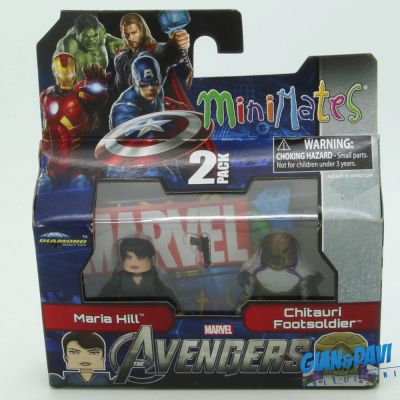 Diamond Toys Minimates Marvel The Avengers Maria Hill Chitauri