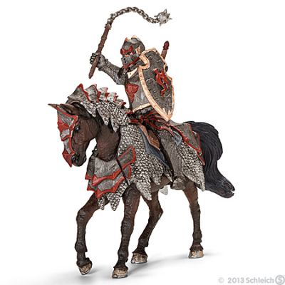 Schleich Knights 70101 Cavaliere del Drago con Stella del Mattino a Cavallo