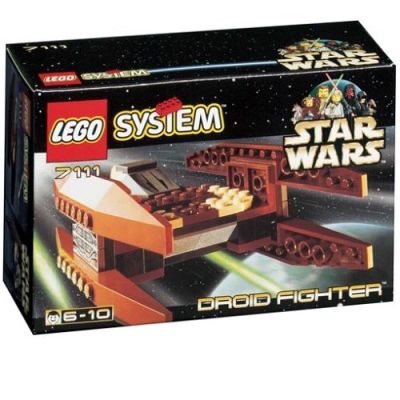 Lego Star Wars 7111 Droid Starfighter A1999 Scatola Rovinata