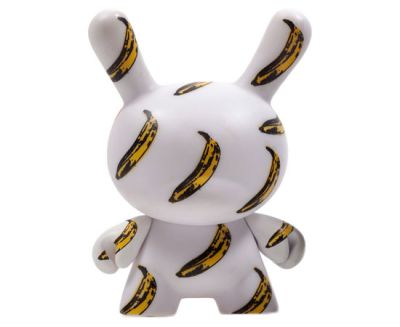 Kidrobot Vinyl Mini Figure - Dunny Andy Warhol 2 - Banana 3/24