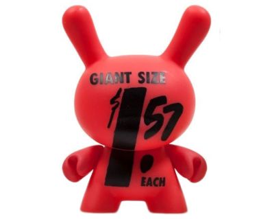 Kidrobot Vinyl Mini Figure - Dunny Andy Warhol 2 - Giant Size $1.57 2/24