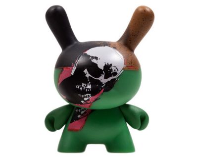 Kidrobot Vinyl Mini Figure - Dunny Andy Warhol 2 - Skull 2/24