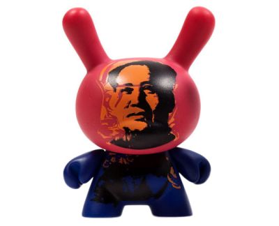 Kidrobot Vinyl Mini Figure - Dunny Andy Warhol 2 - Mao 1/24