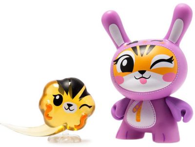 Kidrobot The Wild Ones Dunny Series - Tiger 1/24