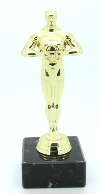 Bavaria Film Statuetta Oscar Plastica e Marmo 18cm