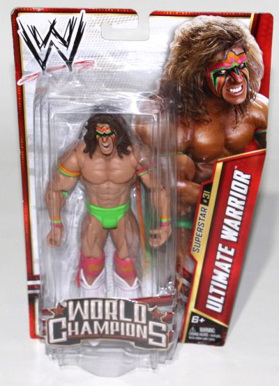 Mattel WWE Basic 31 Ultimate Warrior Wrestling action Figure