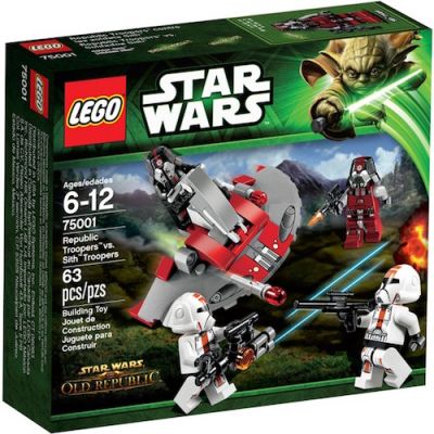 Lego Star Wars 75001 Republic Troopers Vs. Sith Troop A2013