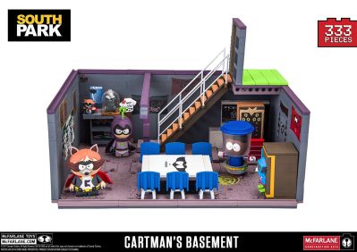 McFarlane Toys Construction Sets - South Park - Cartman, Kenny e Token & cartman's basement