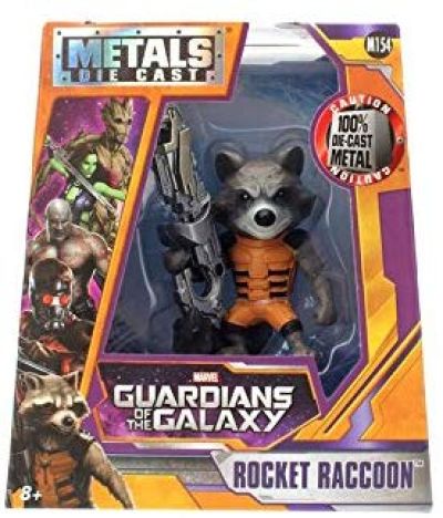 Jada Oval Metals Die Cast Marvel Guardians of the Galaxy 97966 Rocket Raccoon