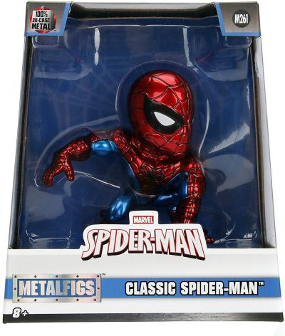 Jada Oval Metals Die Cast Marvel Spider-Man 97989 Classic Spider-Man