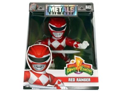 Jada Oval Metals Die Cast - Power Rangers 99270 Red Ranger