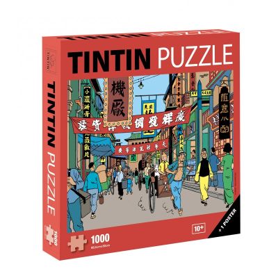 Tintin Puzzle 81534 Shanghai with Poster 1000 pieces