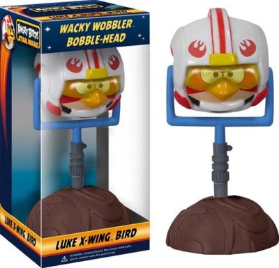 Funko Bobble-Head Star Wars Angry Birds 2998 Luke X-Wing Bird
