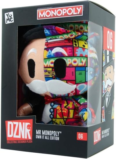 Hasbro 2023 DZNR Plush Peluche Mr. Monopoly Own it all Edition 