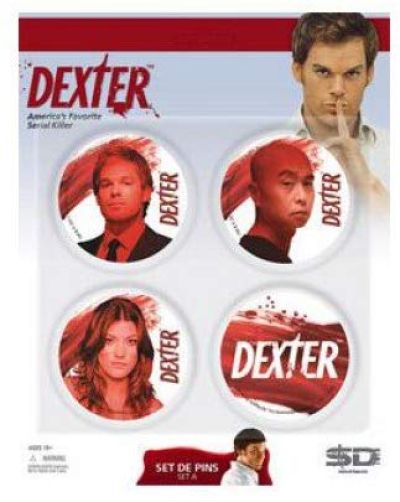Sd Toys Merchandising Pins Dexter Set A