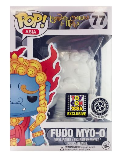 Funko Pop Asia 77 Legendary Creatures & Myths 1371 Fudo Myo-o 2016 Toy Con Exclusive