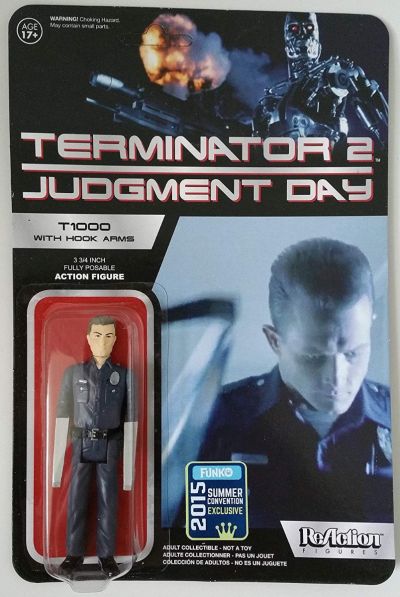 Funko ReAction Figures Terminator 2 5421 T1000 With Hook Arms SDCC2015