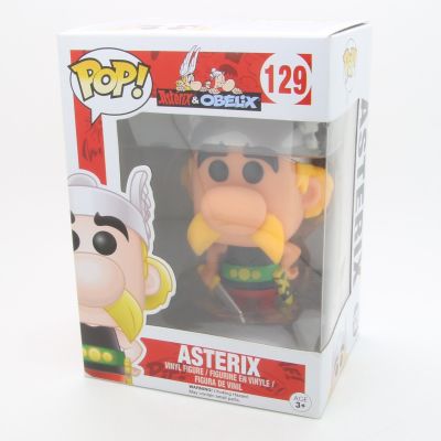 Funko Pop Animation 129 Asterix & Obelix 5548 Asterix SCATOLA DA RIVEDERE
