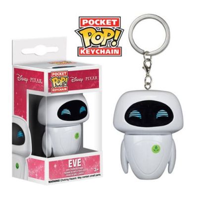 Funko Pocket Pop Keychain Disney Pixar Wall-e 9902 Eve