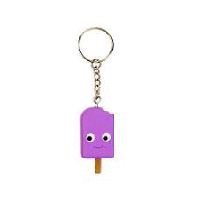 Kidrobot Vinyl - Yummy World Keychain Pudding Pop Purple
