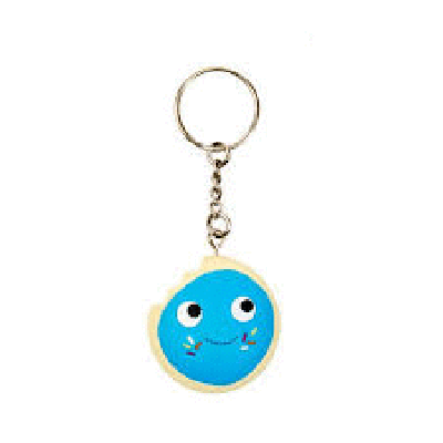 Kidrobot Vinyl - Yummy World Keychain Cookie with Blue Frosting