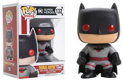 Funko Pop Heroes 132 DC Super Heroes 10570 Thomas Paine Batman from Flashpoint