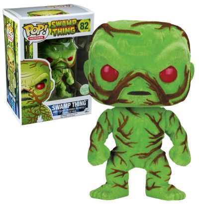 Funko Pop Heroes 82 DC Swamp Thing 11028 Smap Thing Floked and Scented