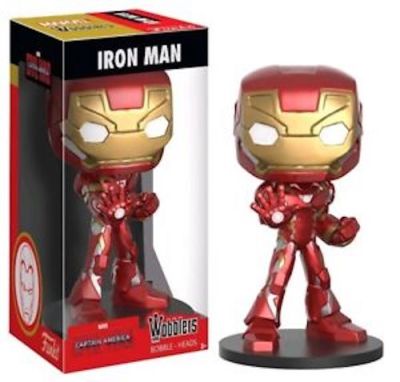 Funko Wobblers Bobble-Heads Marvel Civil War Captain America 12479 Iron Man
